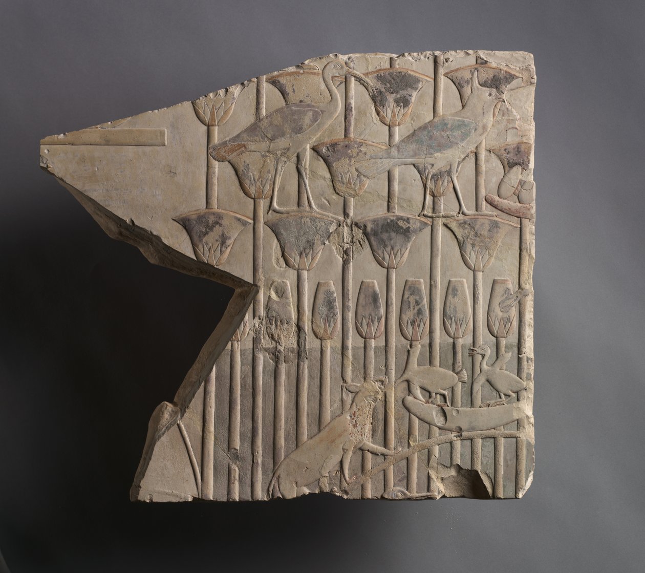 Pêche au harpon, vers 667-647 av. J.-C. - Late Period Egyptian