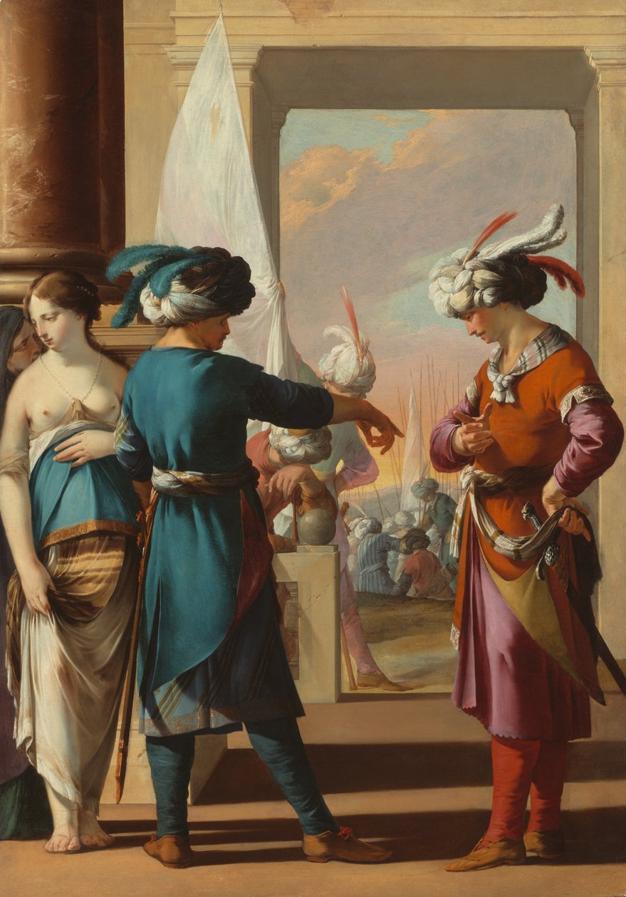 Panthéa, Cyrus et Araspas - Laurent de la Hyre