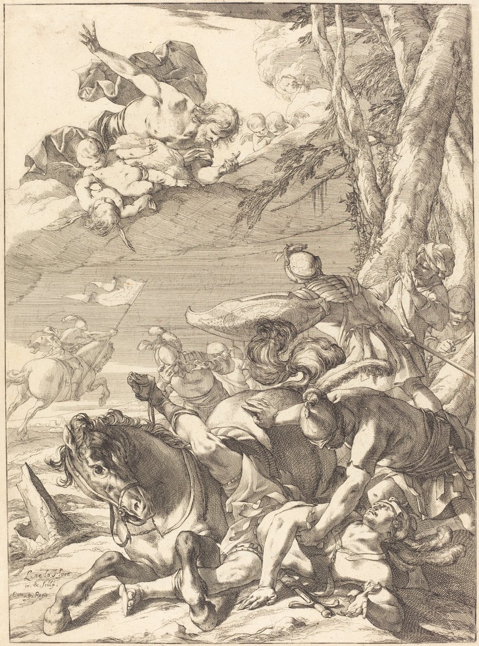 La Conversion de Saint Paul - Laurent de la Hyre