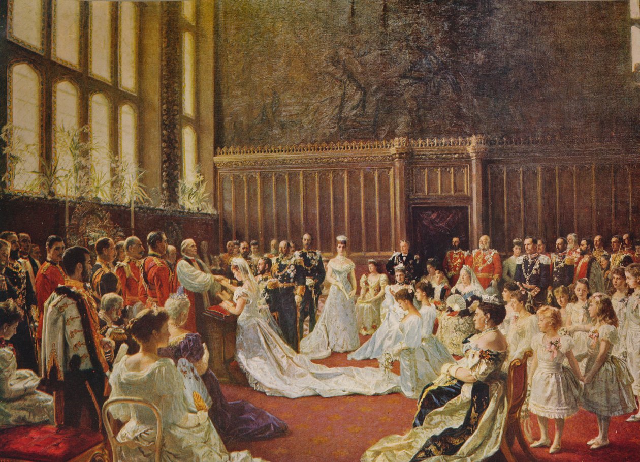 Le Mariage du Roi George V, 1894, c1915 - Laurits Regner Tuxen