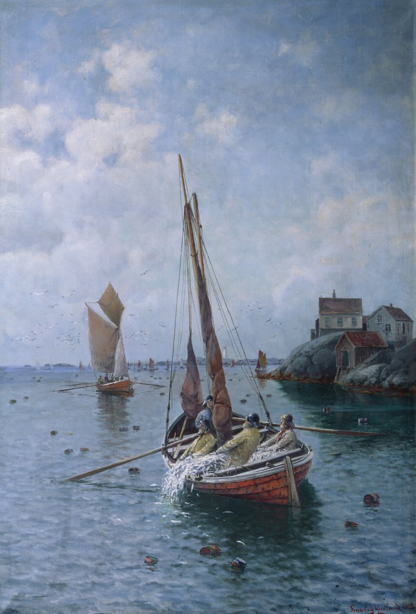 Pêche au hareng - Lauritz Haaland