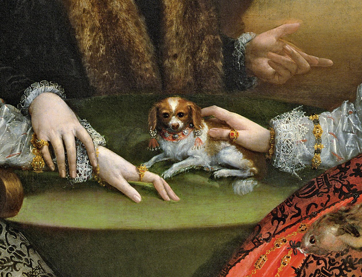La famille Gozzadini (détail) - Lavinia Fontana