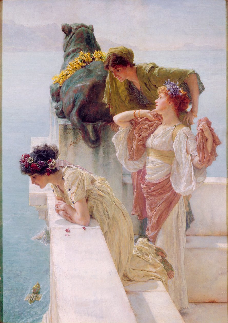 Un Coin de Privilège - Lawrence Alma Tadema