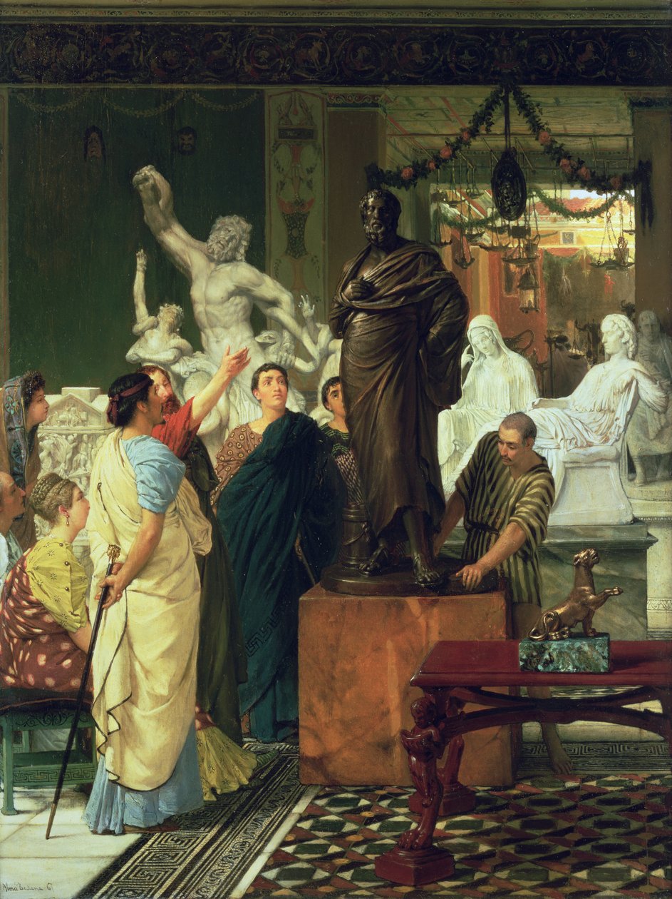 Marchand de statues - Lawrence Alma-Tadema