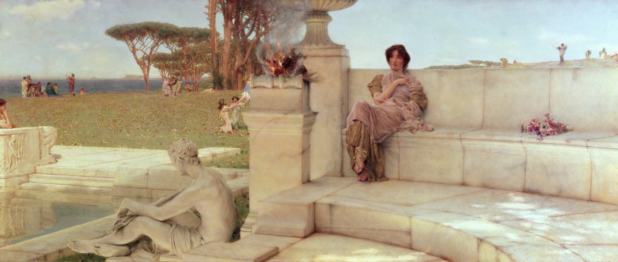 La Voix du Printemps - Lawrence Alma Tadema