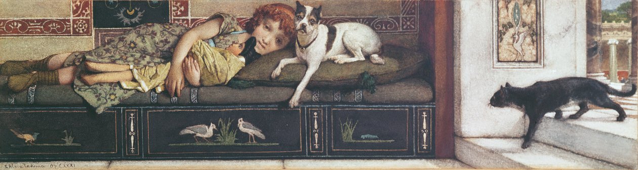 Bons amis - Lawrence Alma-Tadema