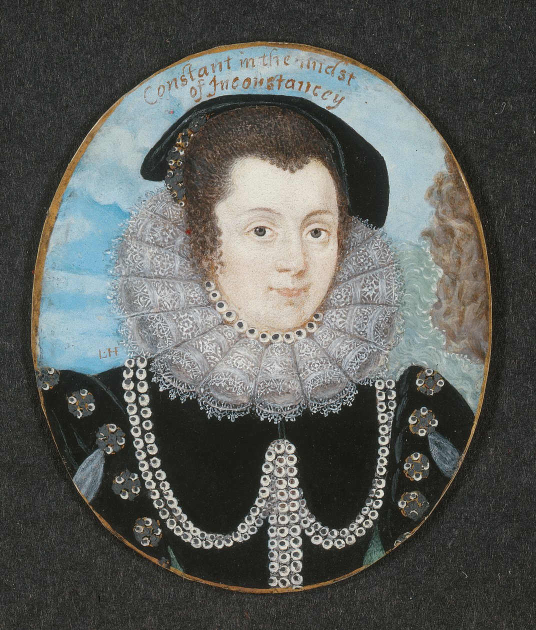 Margaret Clifford (c.1560-1616) Comtesse de Cumberland - Lawrence Hilliard