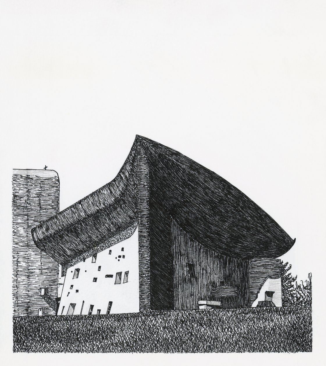 Chapel of Notre Dame du Haut in Ronchamp - Le Corbusier (1887 1965)