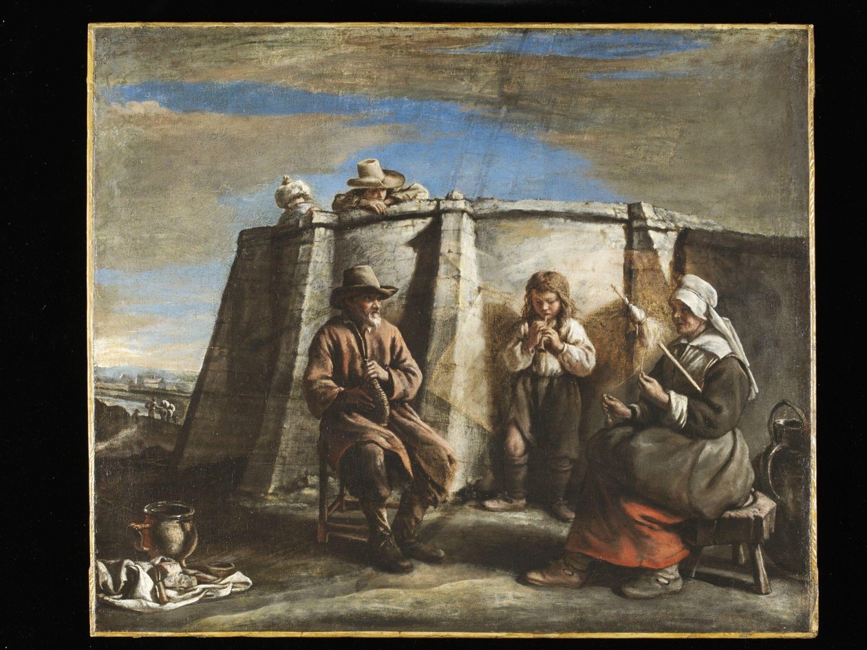 Le Nain - Le joueur de flageolet, années 1640 - Le Nain Brothers