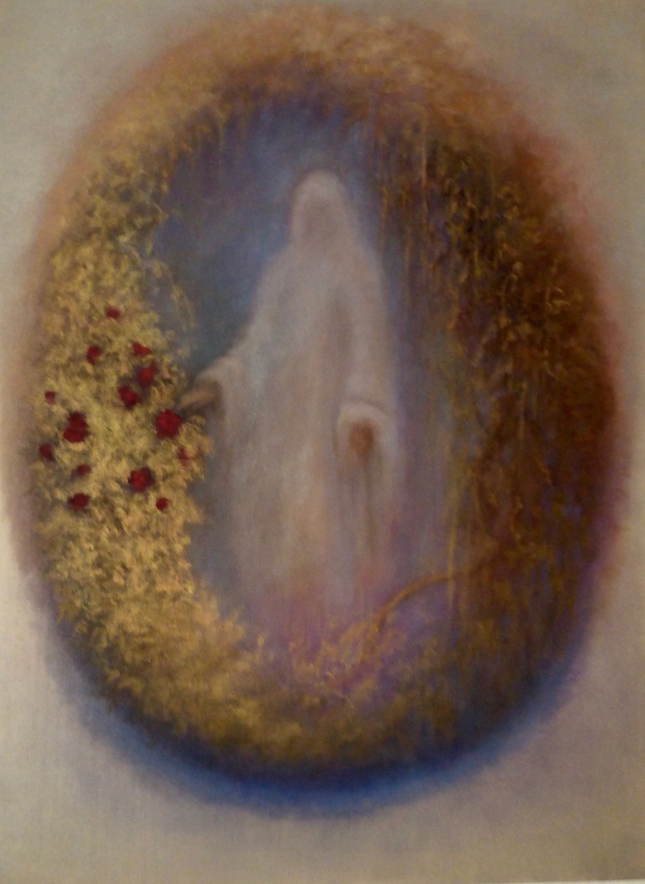 Bénédiction, 2024 (huile sur toile) - Lee Campbell