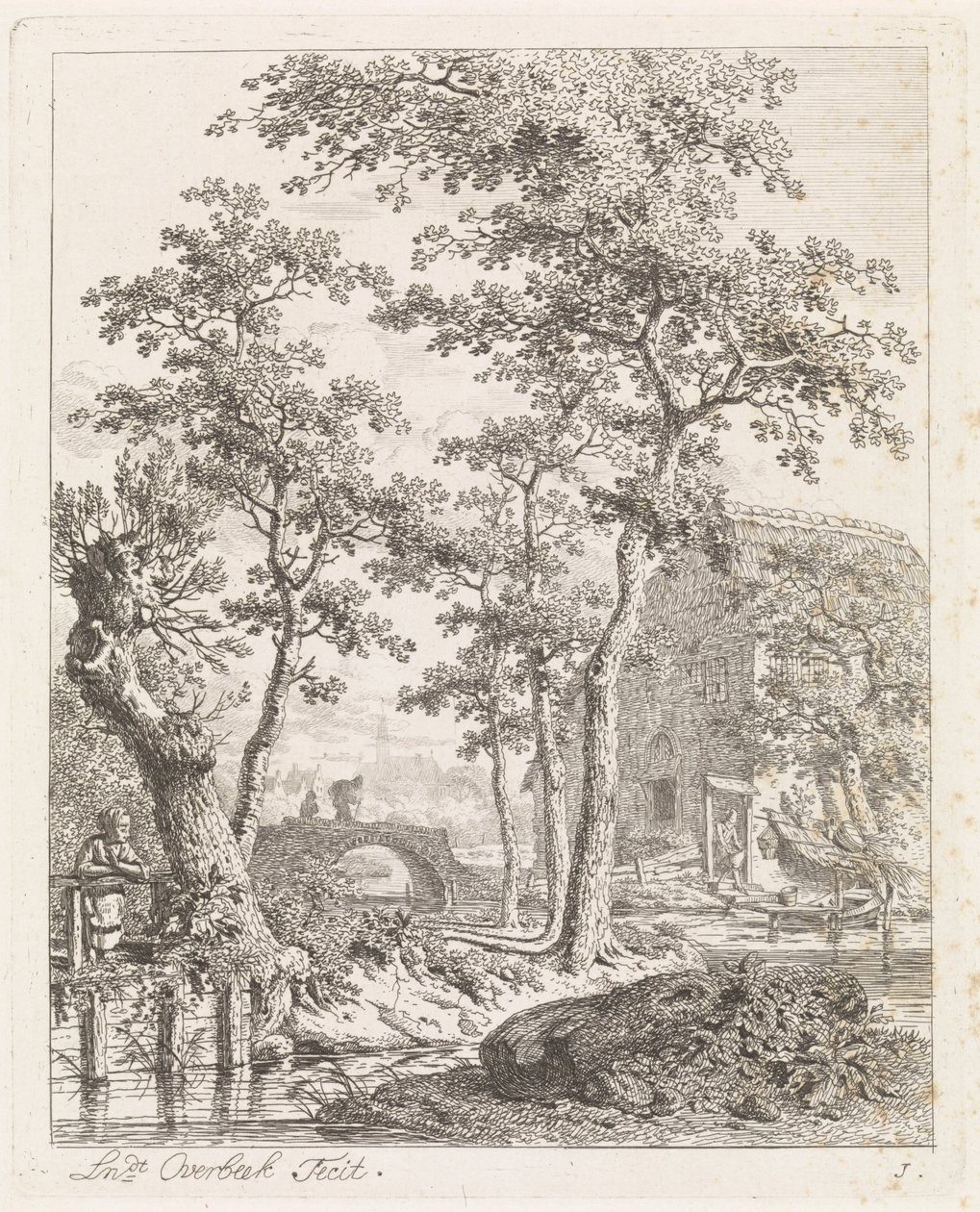 Ferme au bord de l