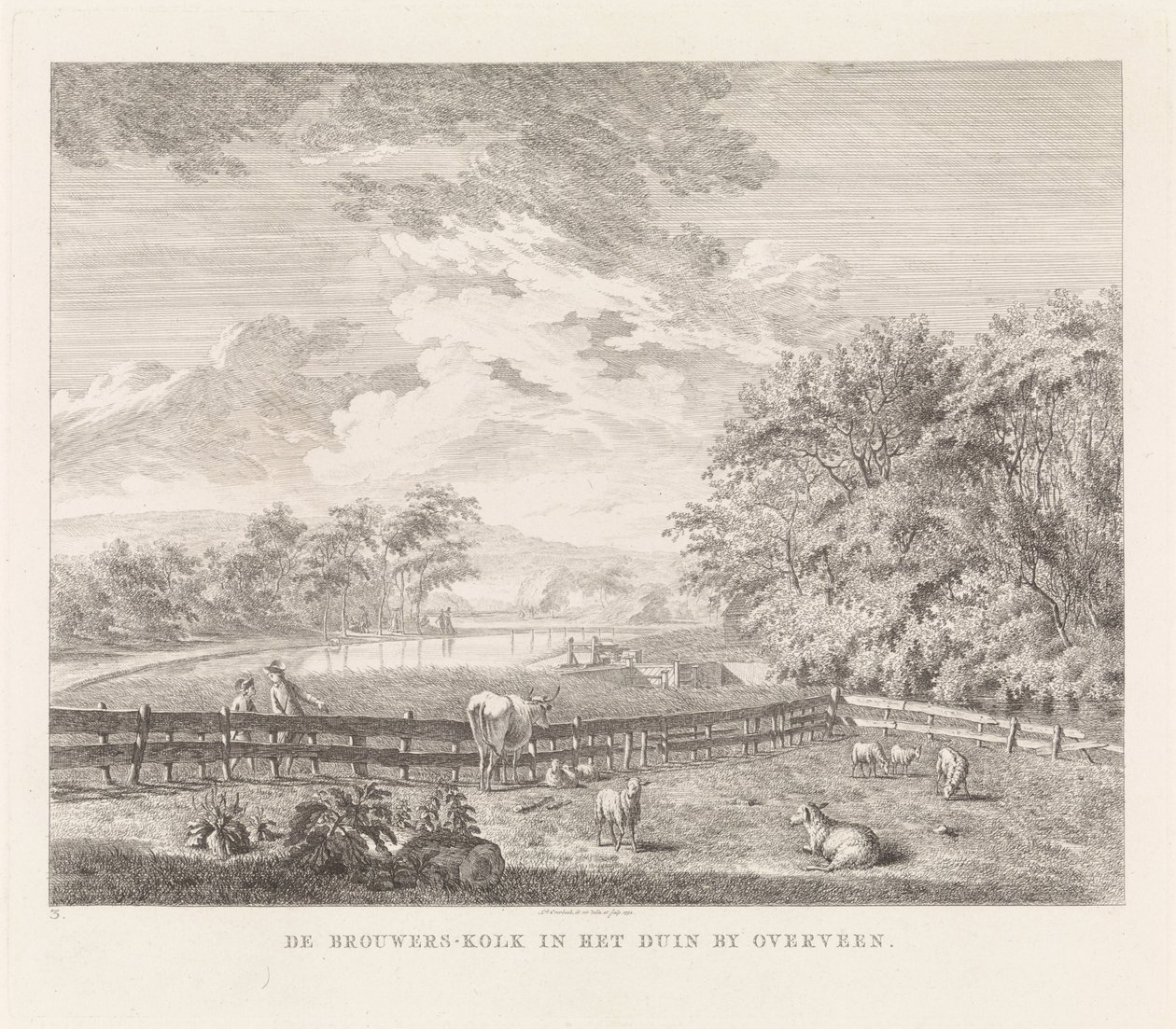 Brouwerskolk à Overveen - Leendert Overbeek