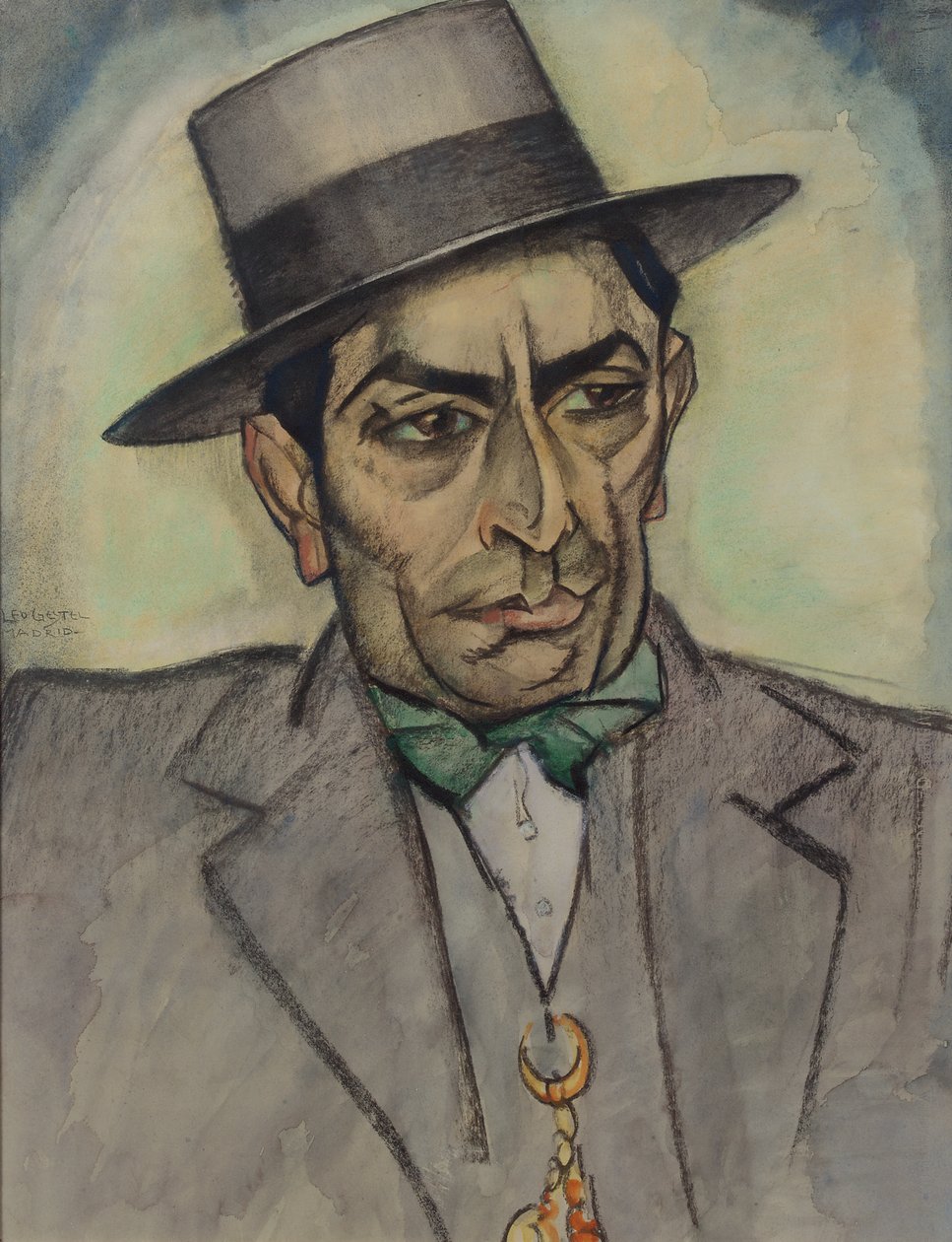 Un homme en costume espagnol, c. 1914 - Leo Gestel