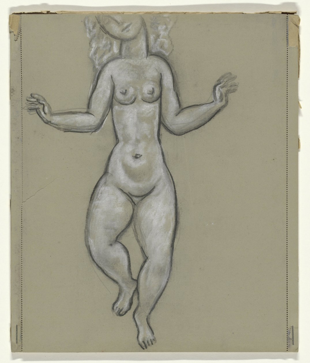 Femme nue dansante - Leo Gestel