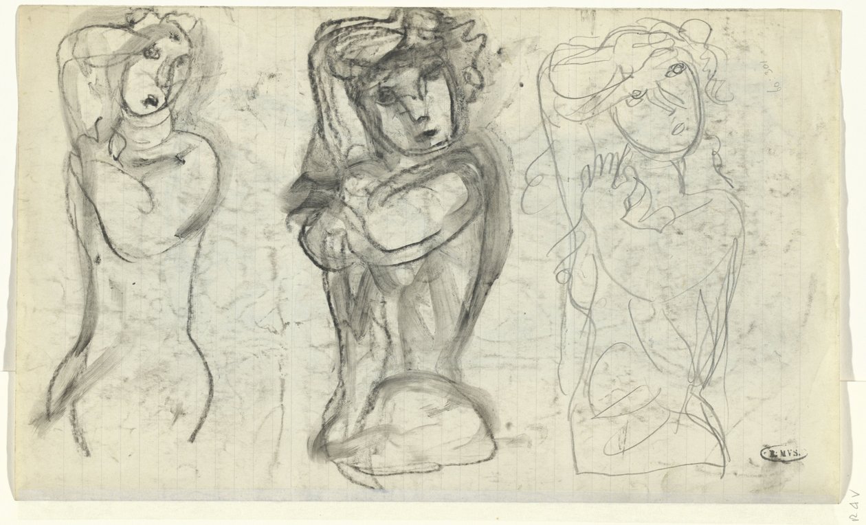 Trois femmes nues - Leo Gestel