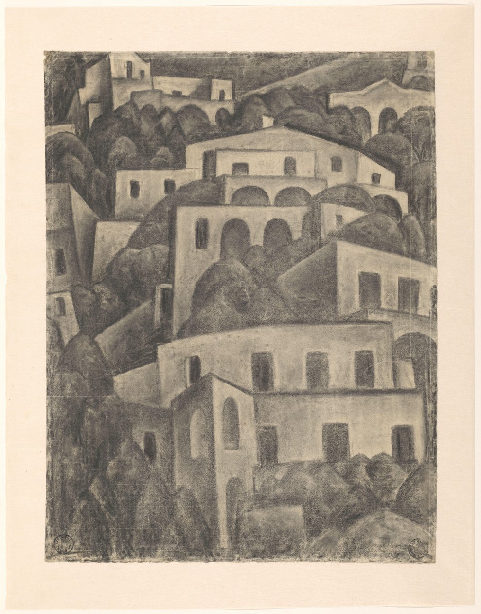 Vue de Positano - Leo Gestel
