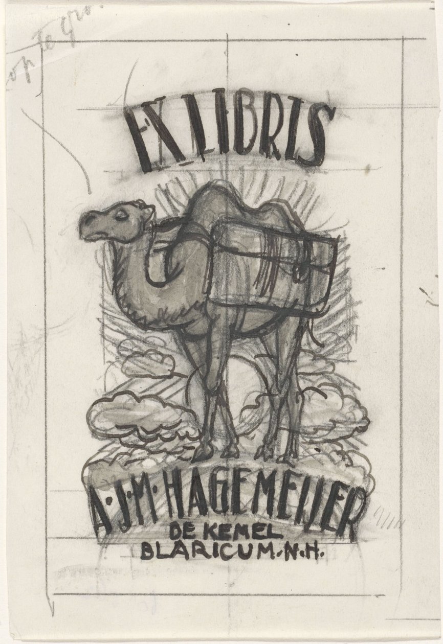 Projet pour un ex-libris d