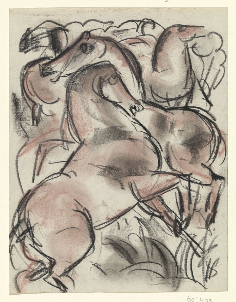 Chevaux dans la nature - Leo Gestel
