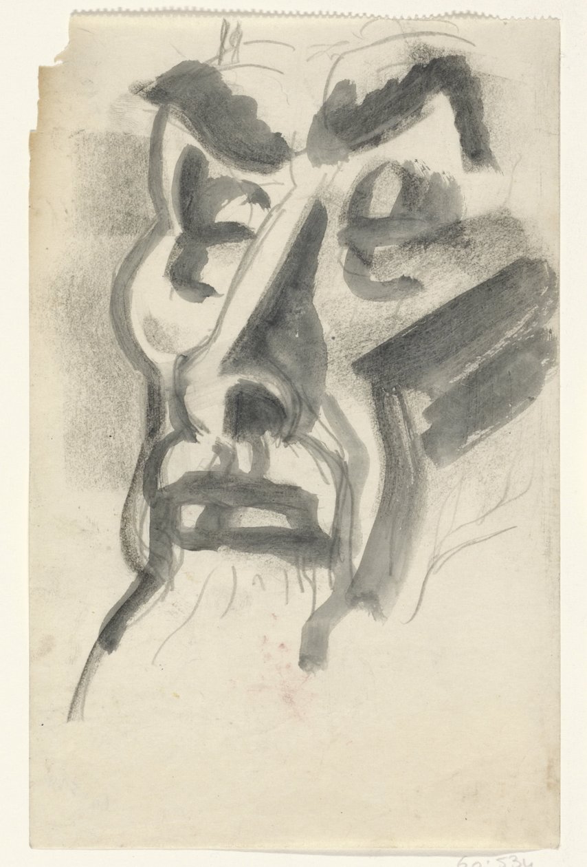 Portrait de Jan Toorop - Leo Gestel