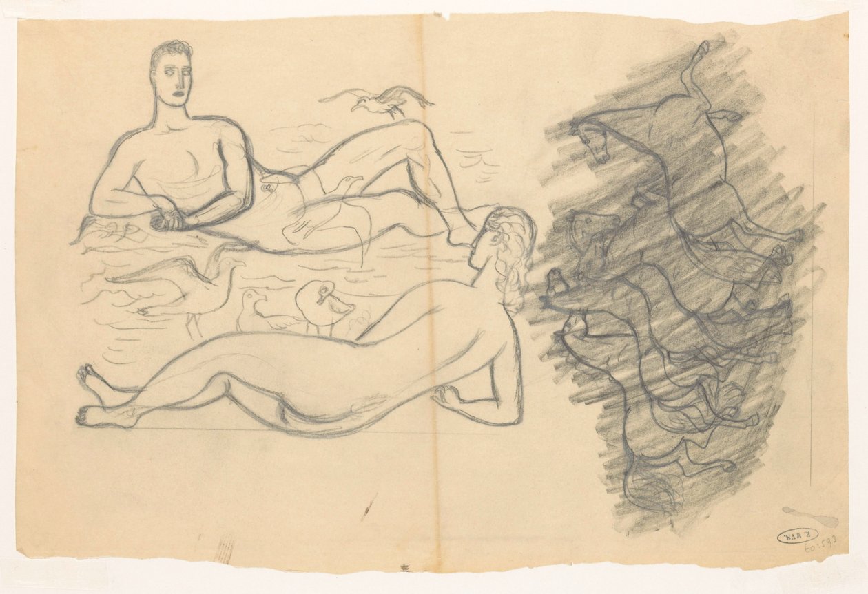 Cinq chevaux - Leo Gestel