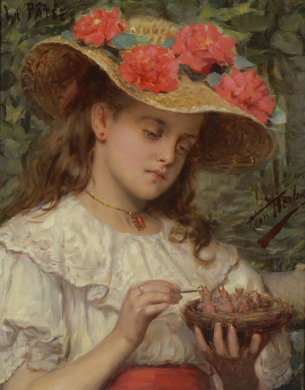 Nourrir les Poussins - Leon Herbo