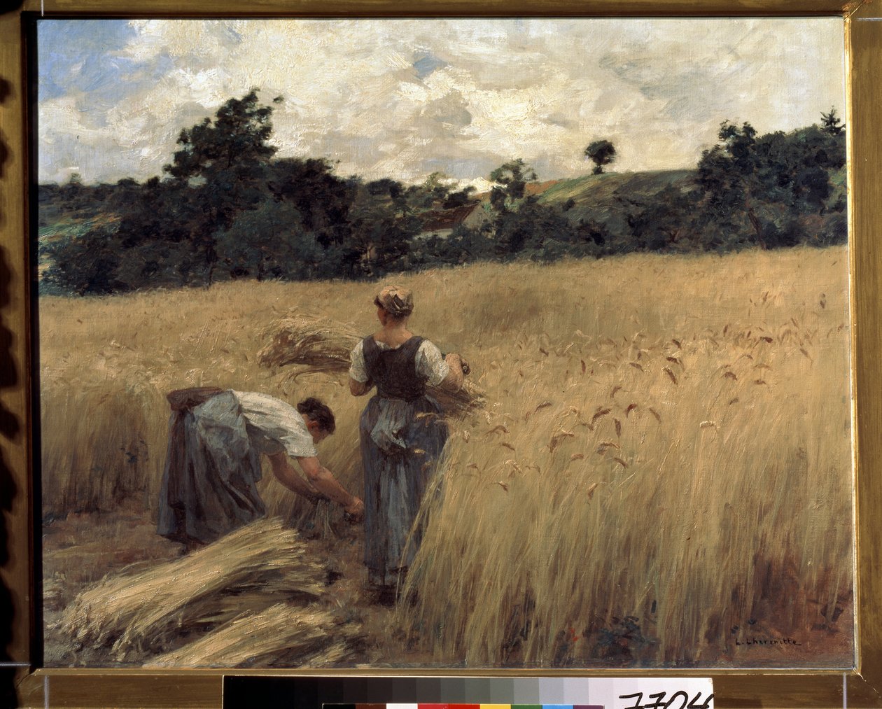 Les moissonneurs - Leon Augustin Lhermitte