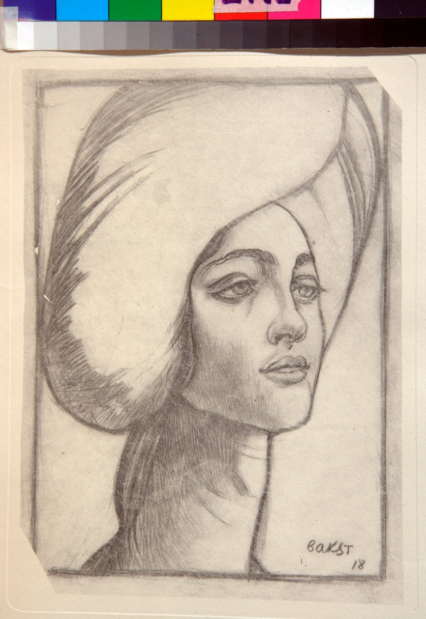 Portrait de Madame T - Leon Bakst