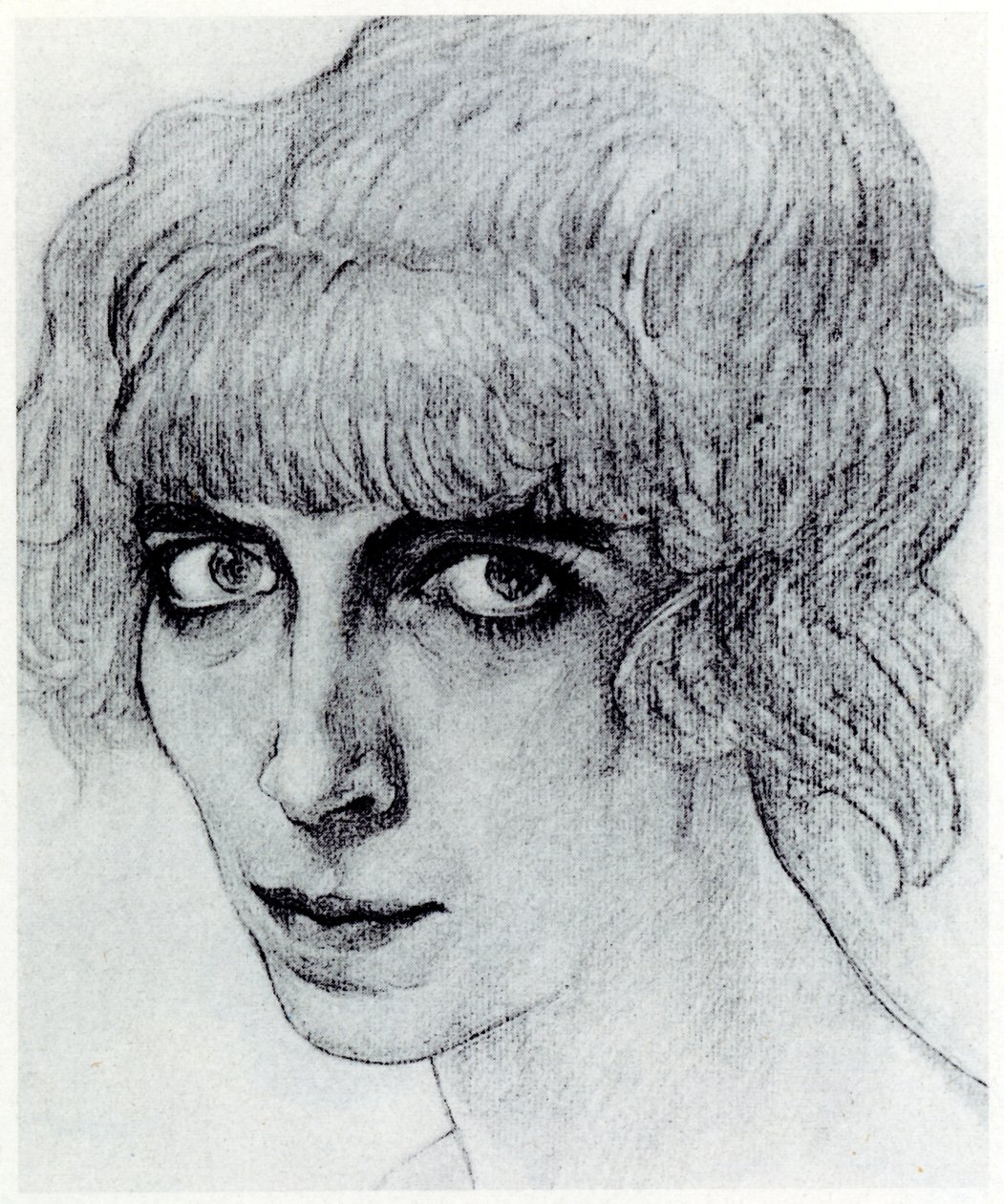 Portrait de la marquise Luisa Casati - Leon Bakst