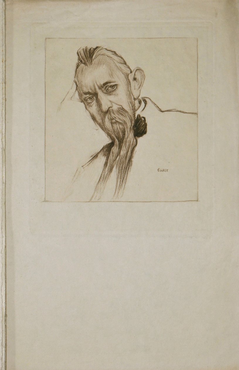 Portrait de Sébastien Voirol 1870-1930, 1913 - Leon Bakst