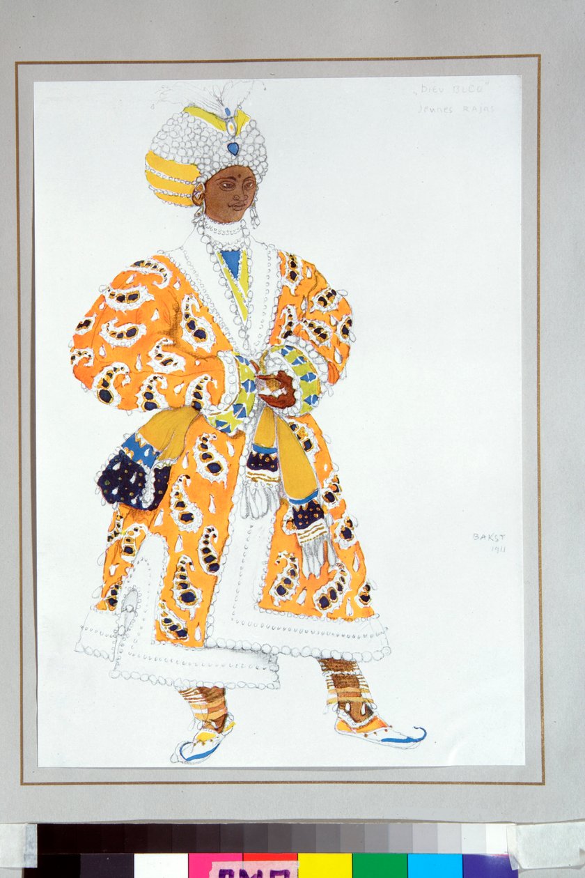 Le jeune raja - Leon Bakst