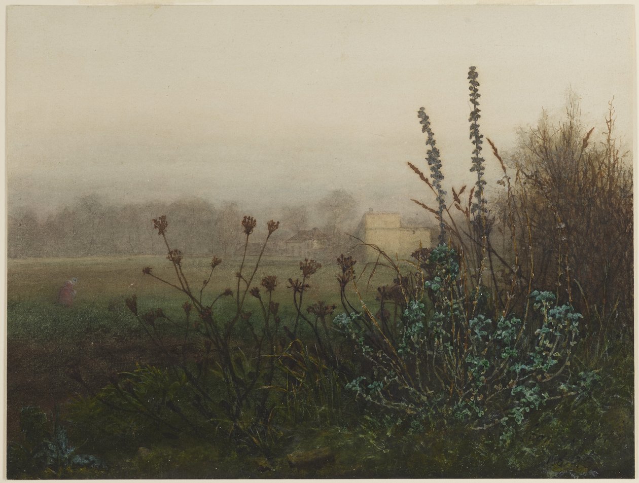 Paysage rural - Léon Bonvin