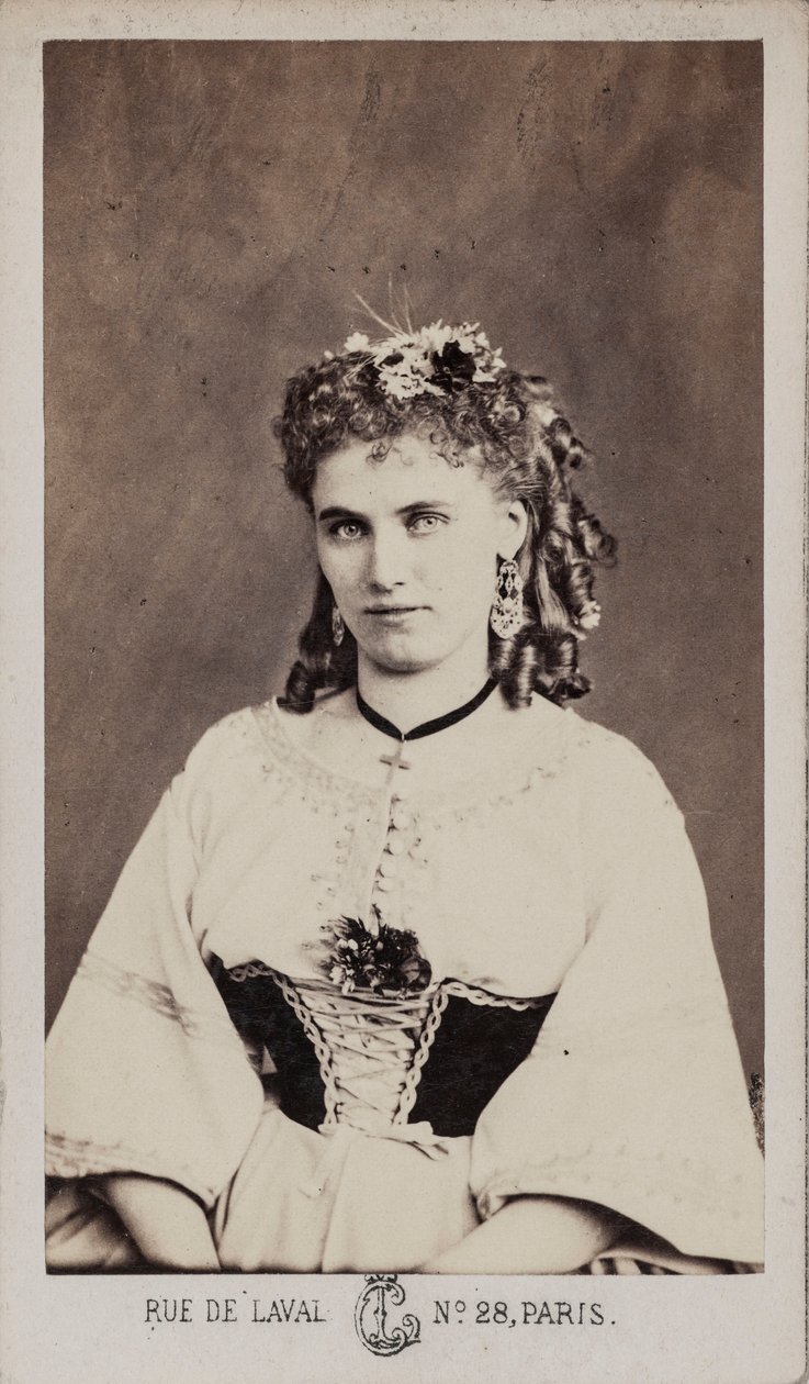 Portrait de Christine Nilsson 1843-1921 - Leon Cremiere