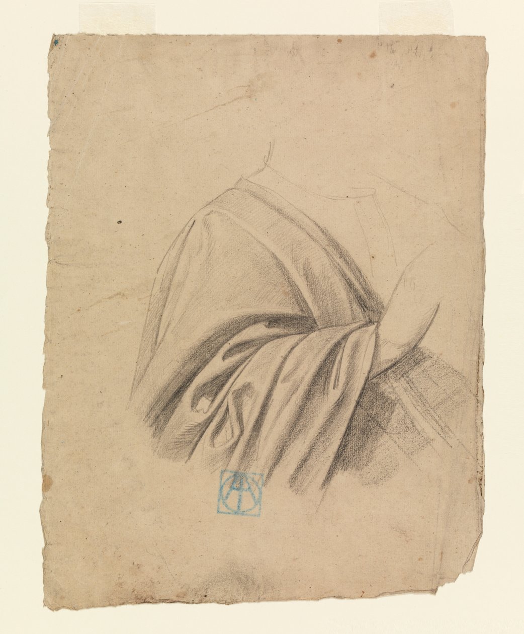 Étude de draperie - Leon Dabo