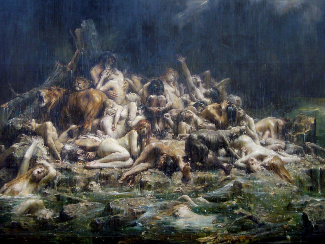 Le Déluge - Leon Francois Comerre