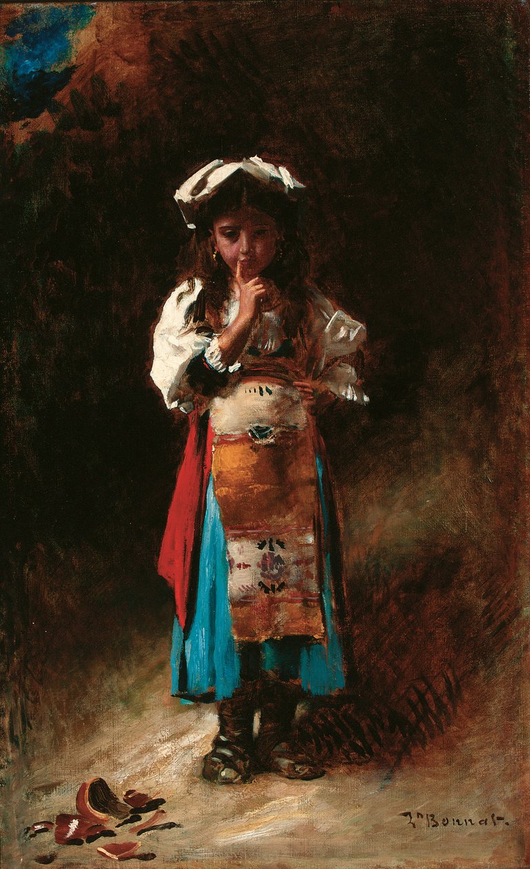 La cruche cassée - Leon Joseph Florentin Bonnat