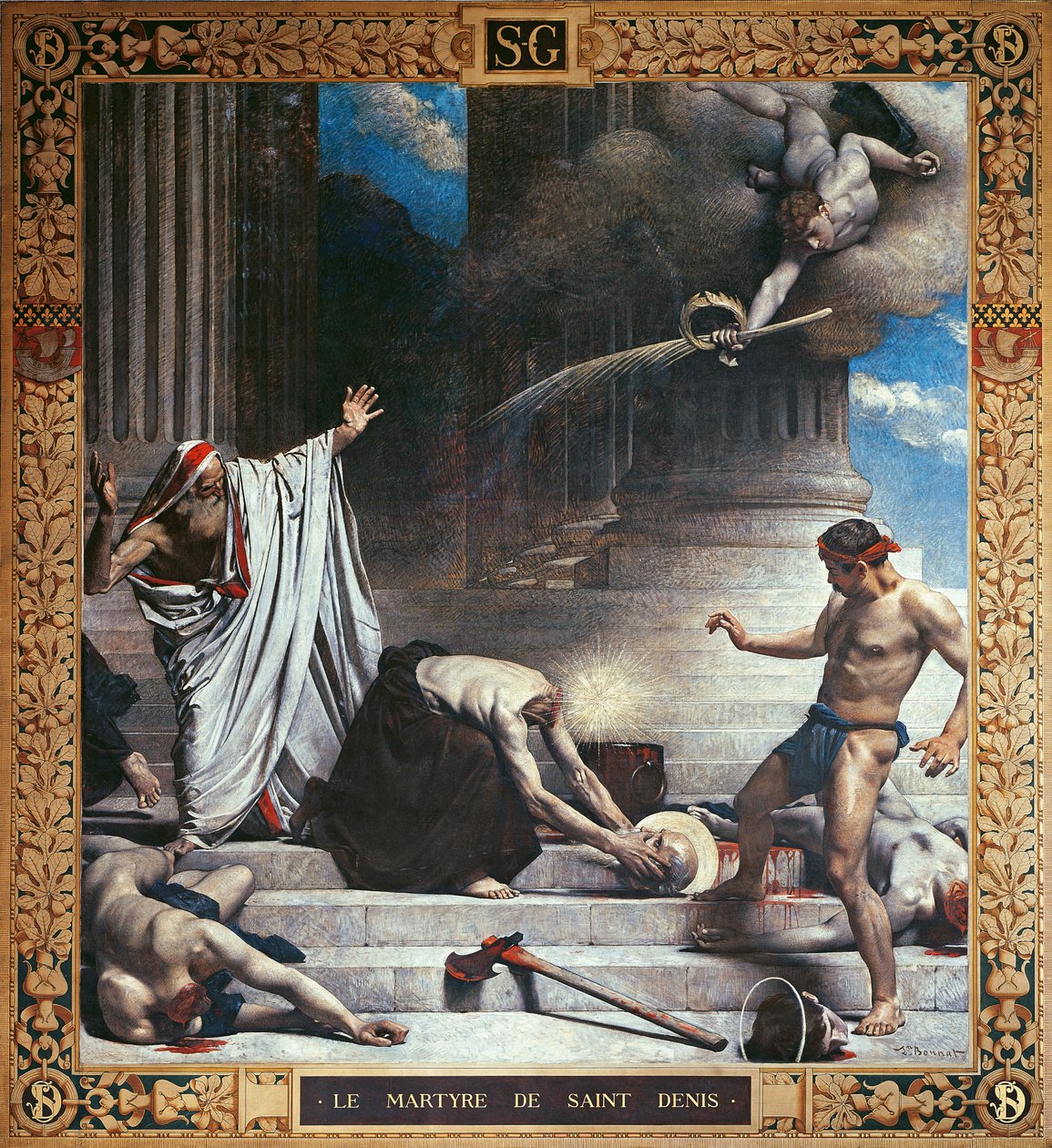 Le martyre de Saint Denis - Leon Joseph Florentin Bonnat
