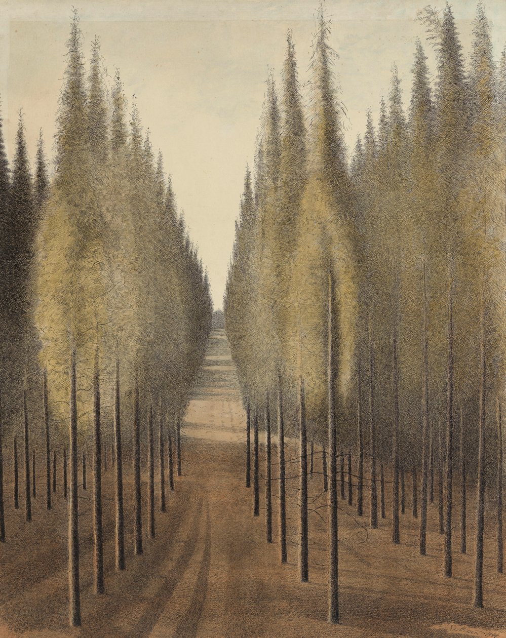 Le coupe-feu - Leon Spilliaert