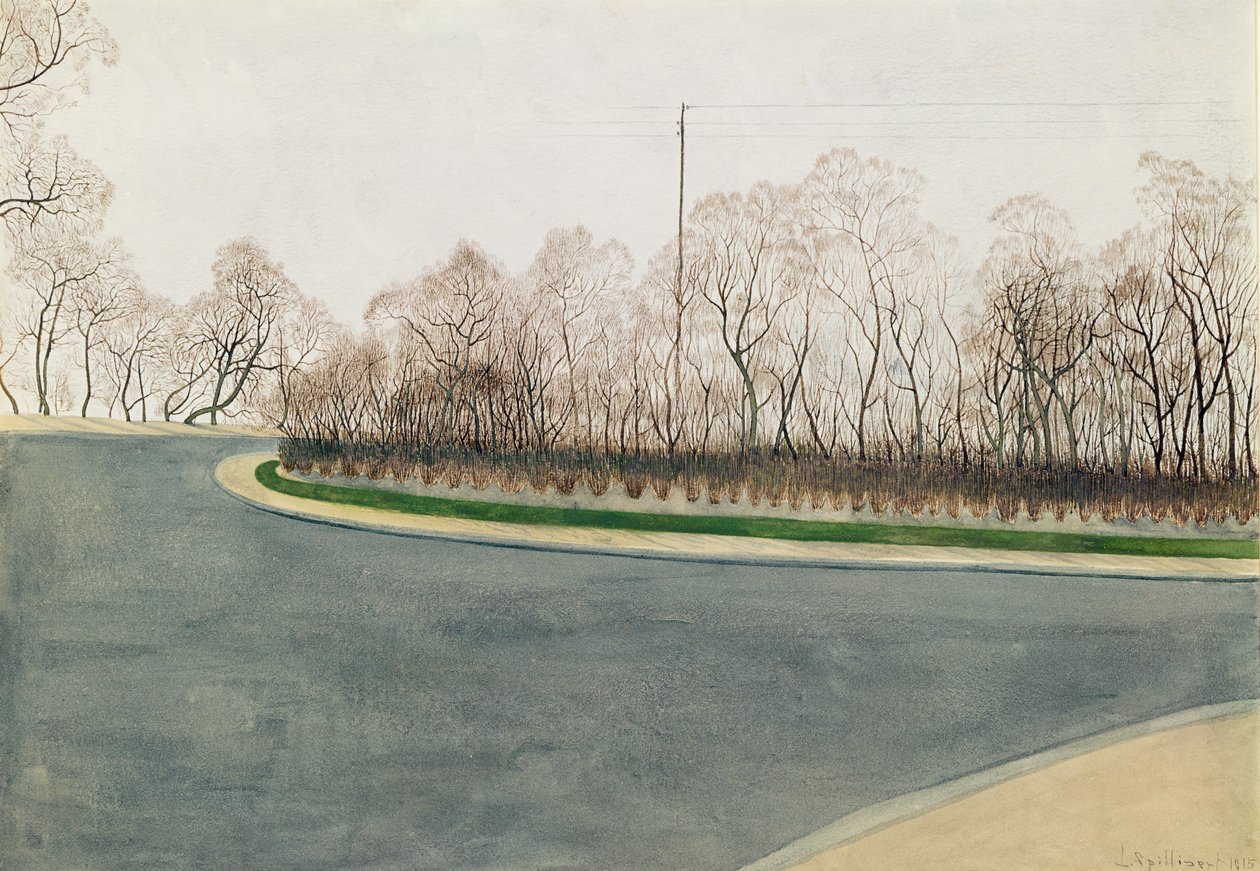 Route Déserte - Leon Spilliaert