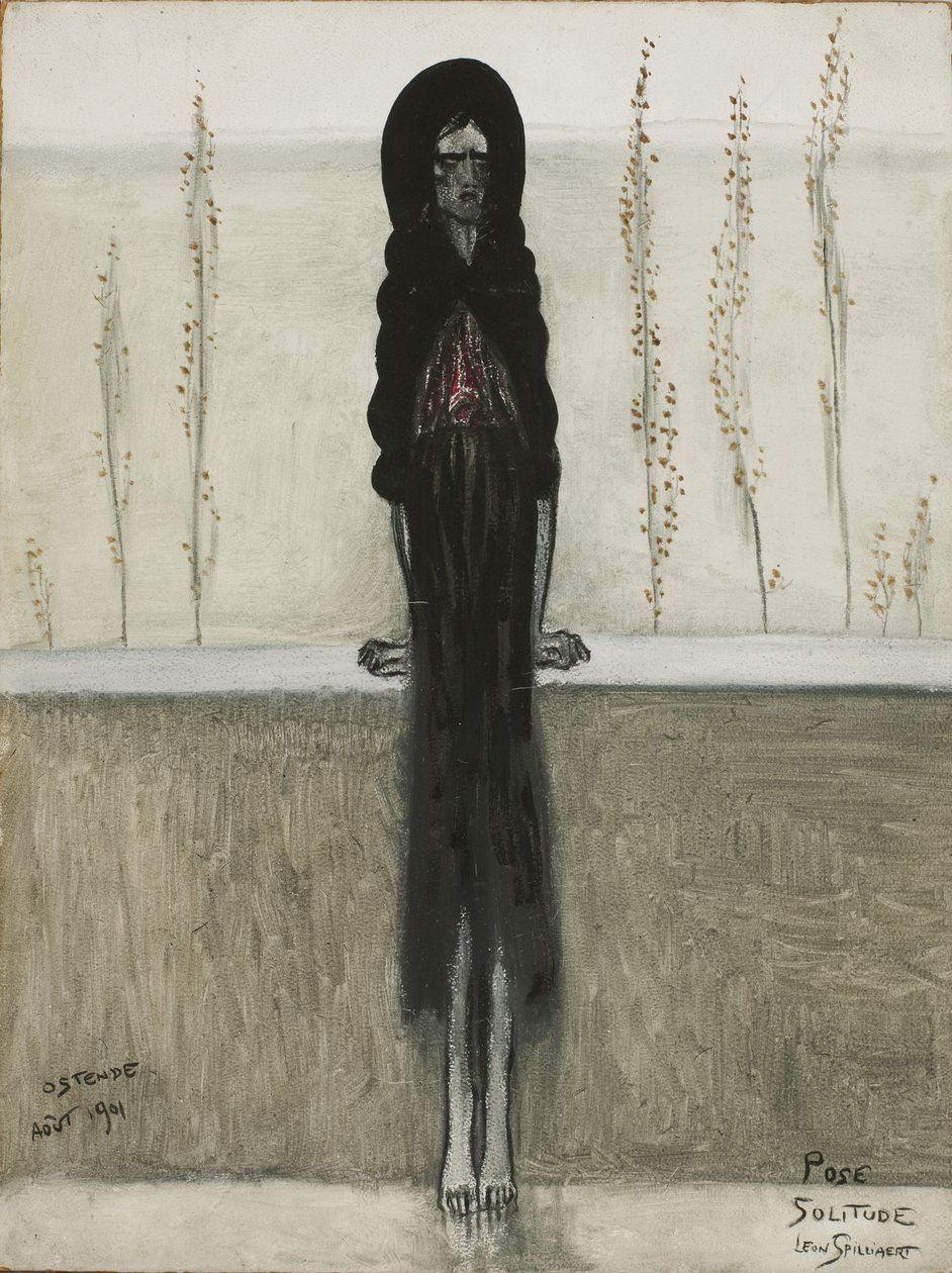 Pose, solitude - Leon Spilliaert