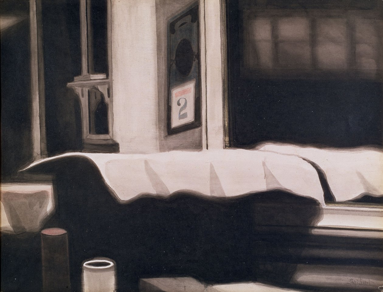 Le deuxième novembre (Intérieur) - Leon Spilliaert