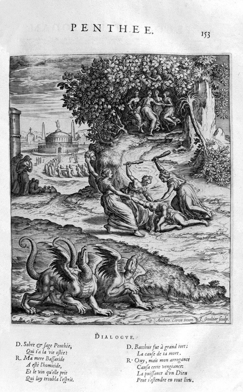 Pentheus, 1615 - Leonard Gaultier