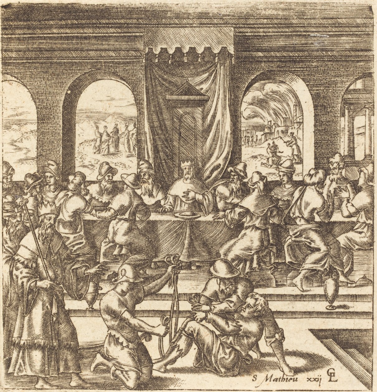 La parabole du festin de mariage - Leonard Gaultier