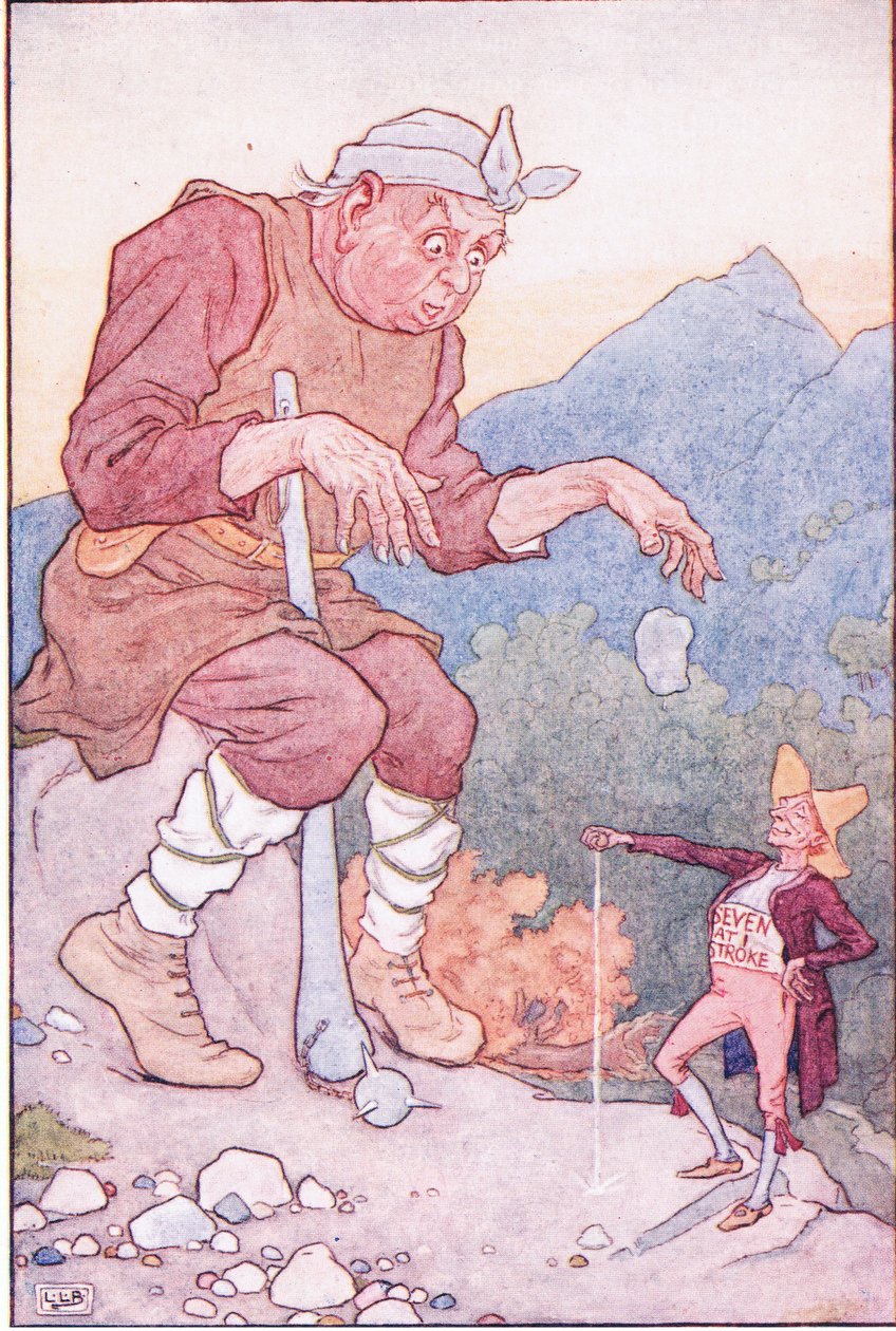 Le Géant et le Tailleur : Le Vaillant Petit Tailleur, 1920s - Leonard Leslie Brooke