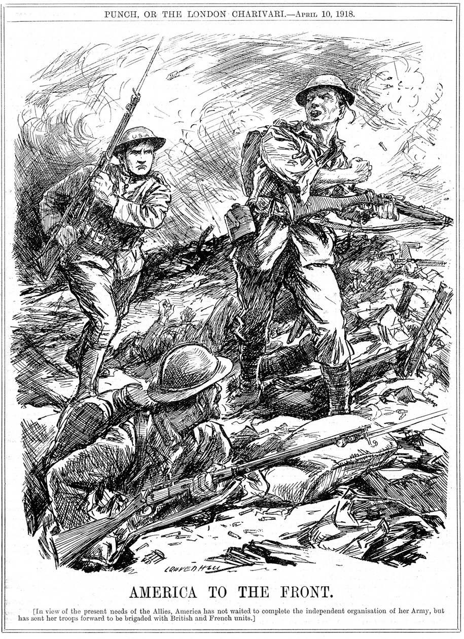 Renforts américains pour aider les troupes alliées avant l