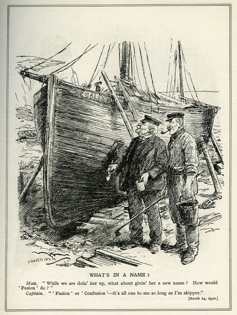 Lloyd George et le navire 