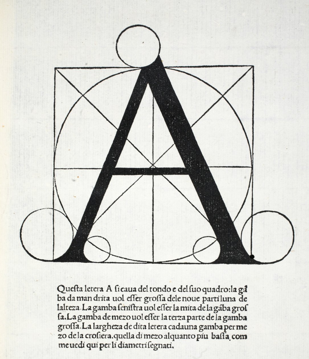 A, illustration de 