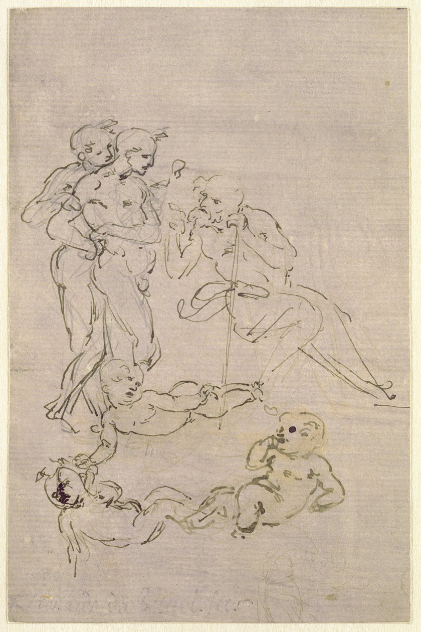 Étude figurative pour l