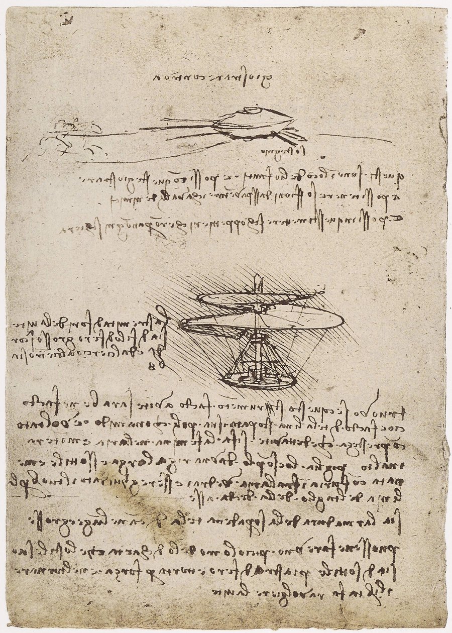MS B 2173 fol. 83v Études d