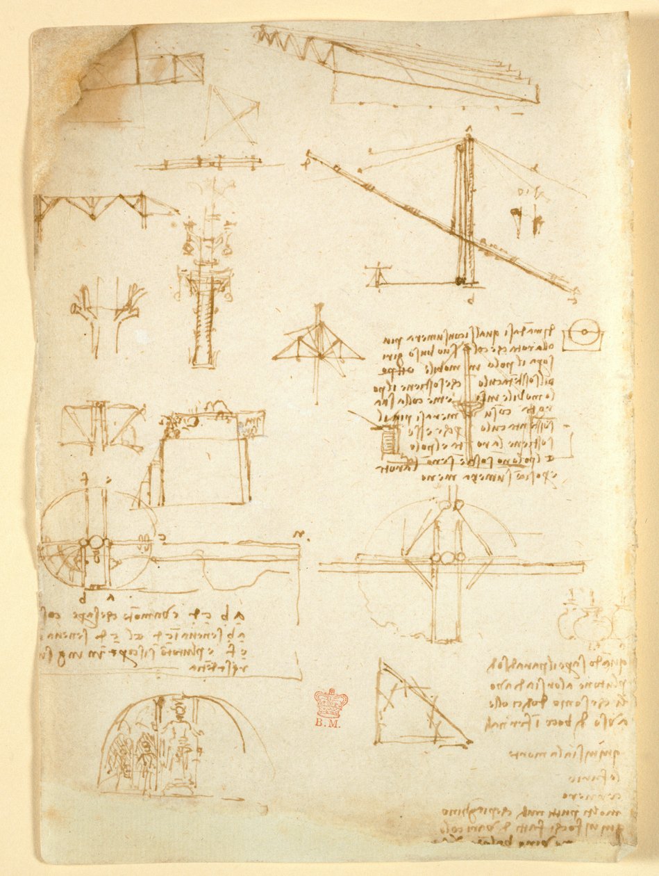 Notes et croquis sur la mécanique, tirés du 