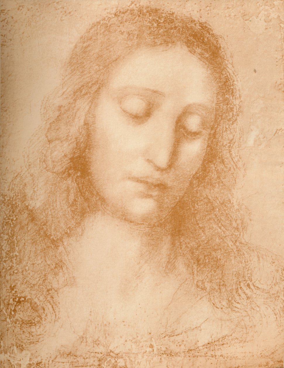 Tête du Rédempteur - Leonardo da Vinci
